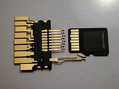Micro on Inside The Minisd To Sd Adapter And The Microsd To Sd Adapter