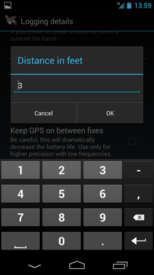 GPSLogger for Android