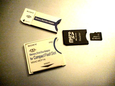 NEON MicroSD to Memory Stick PRO Duo Dual slot adapter microSD/microSDHC 